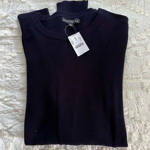 J Crew Mercantile Navy Sweater XLT NWT